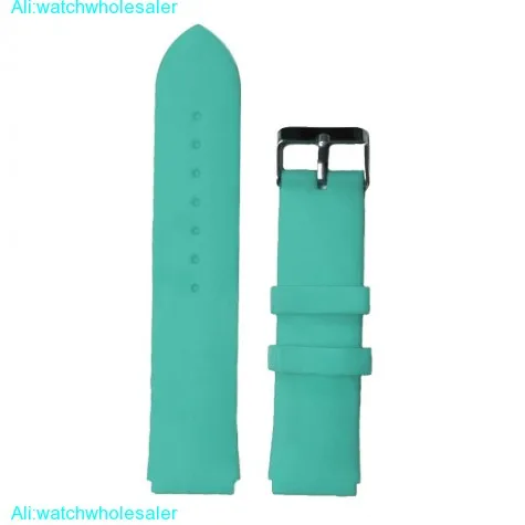 22mm Blue Ice Color Silicone Jelly Rubber Unisex Watch Band Straps WB1061T22JB