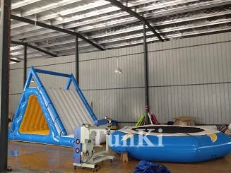 

Tropical slip inflatabe slide palm tree slide inflatable water slide