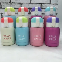 Mini Botella de Agua caliente Termo para Niños Garrafa Termica Copo Termico Acero Inoxidable Taza de Viaje de Acero Inoxidable Taza Caneca Termica Caixa
