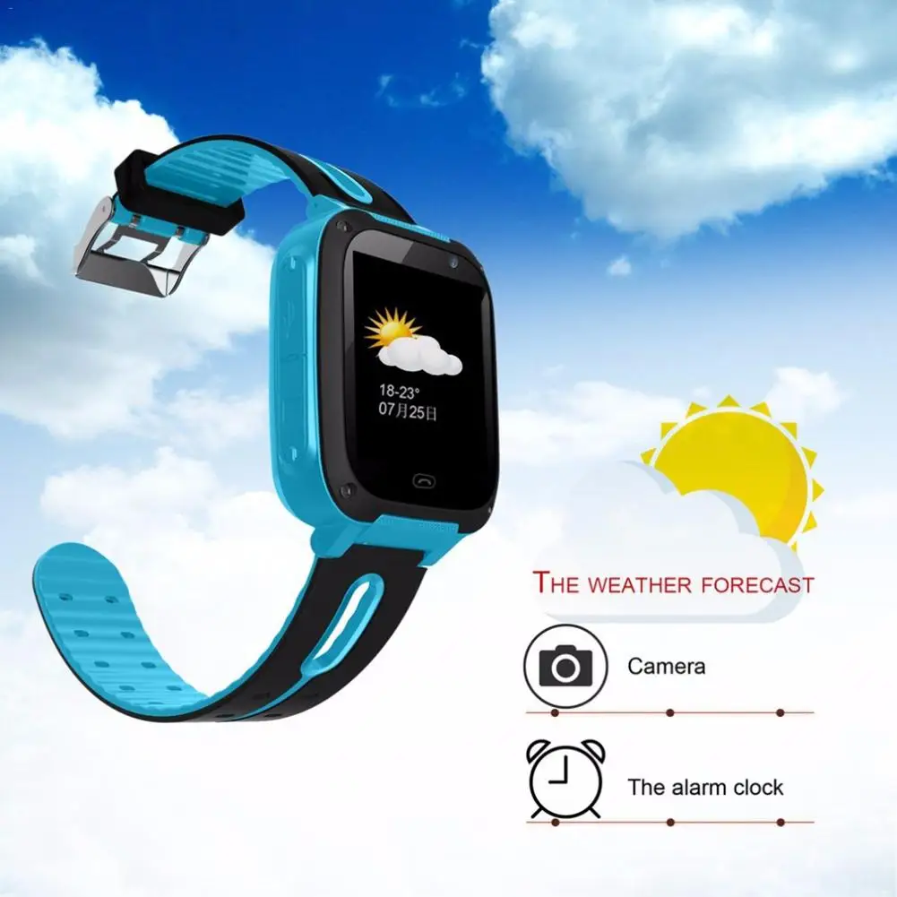 Дешево V6 Смарт часы Детские с умными часами font b gps b font трекер Bluetooth Анти Потеря монитор SOS IP67 телефон Smartwatch дети для IOS Android