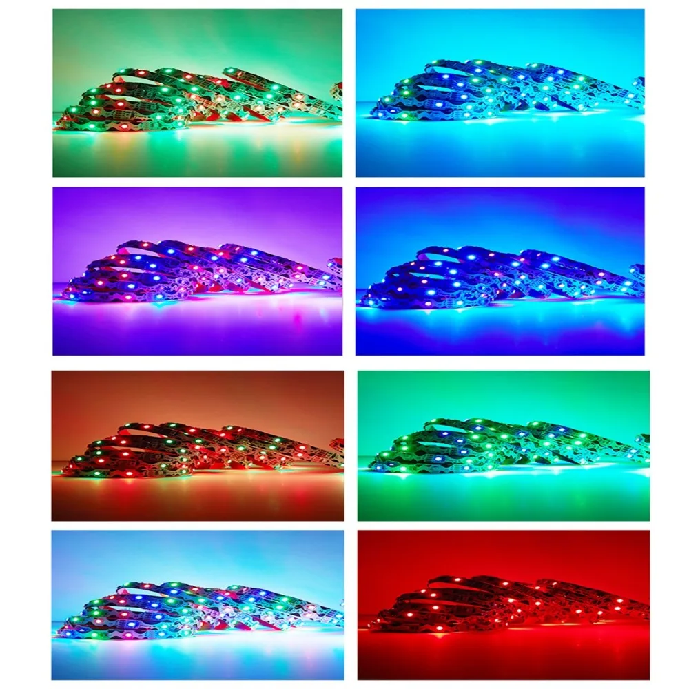 3 м RGB USB Светодиодная лента 5V S Форма ТВ ПОДСВЕТКА 5050 3528 многоцветная PC монитор