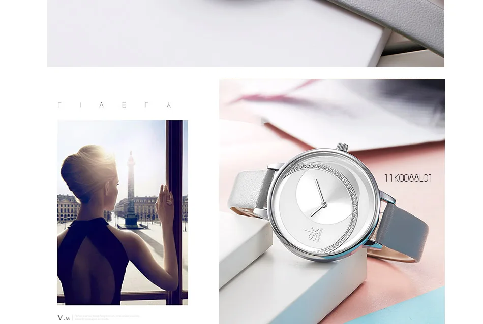 SK Shengke Rhinestone Watches For Women Brand Ladies Quartz Wrist Watch Reloj Mujer 2019 Luxury Stainless Steel Women Watch xfcs (5)