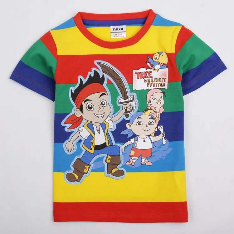 3d мультфильмы печати детей для маленьких мальчиков футболка Модная хлопковая детская футболка для мальчика muchacho Camisa De T saileroad