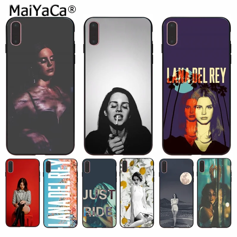 MaiYaCa Лана Дель Рей DIY печать Специальное предложение чехол для телефона iPhone 8 7 6 6S