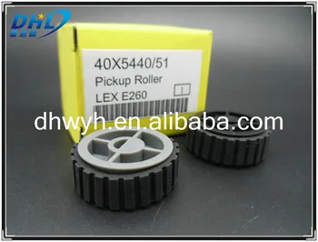 

Free Shipping New Compatible 40X5451 Pickup Roller Kit for Lexmark E260 E360 E460 2pcs/set(1black+1gray)