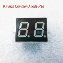 10 шт./лот) 10 контактов 4021BR 0,4 дюйма 2 цифры биты 7 сегментный красный светодиодный дисплей общий анод цифровой дисплей Pin2 5 Общий контакт