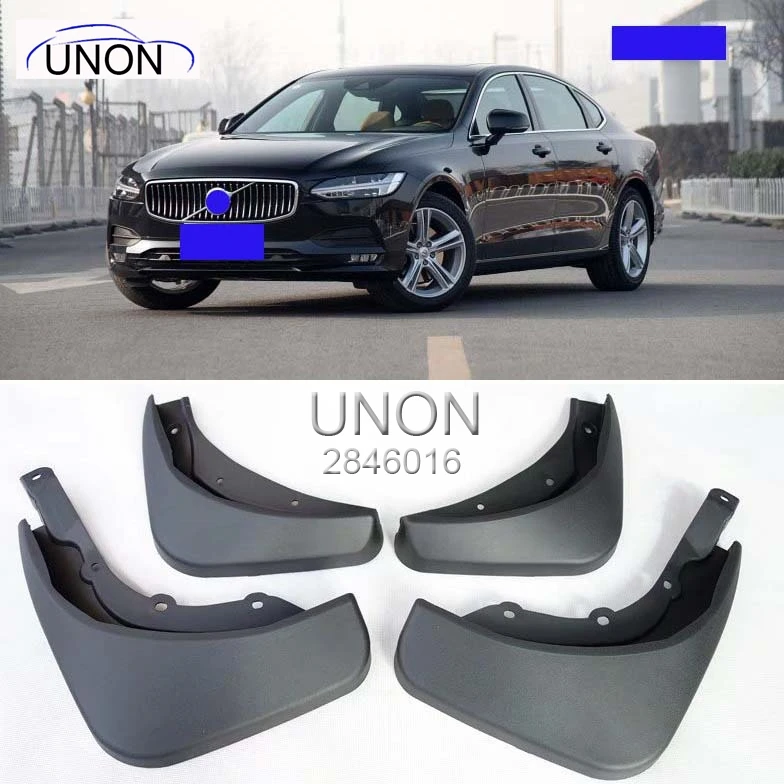 

Car Styling Accessories Fit For Volvo S90 2017 Mud Flaps Splash Guards Mud Guards Splash Guard Mudguards 4pcs/set