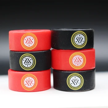 

colorful Ecig Vape Band silicone Ring paint pattern Antiskid ring Vape Ring 22mm