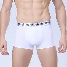 Высокое качество боксеры хлопок удобное нижнее белье 8 шт./лот с фабрики