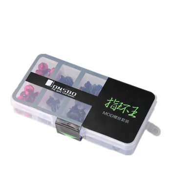 

JONSBO Lord of the Rings MOD Screw Set Red Use For Motherboard, power supply, hard drive, optical drive, fan mounting Screw