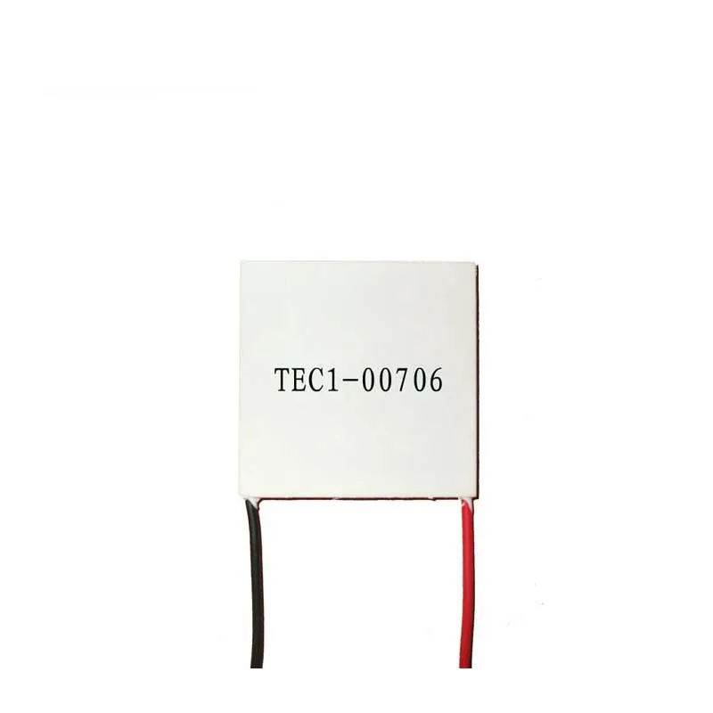

10x10x3.8mm 6A 0.82V 2.7W TEC1-00706 Thermoelectric Cooler Peltier Heat Sink