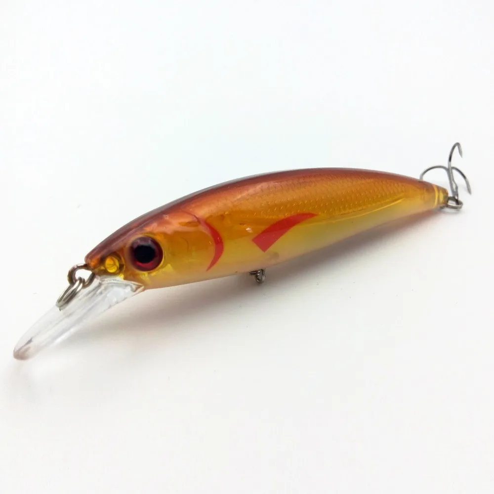  1Pcs Fishing Lure Deep Swim Hard Bait Fish Tackle 11CM 14g Artificial Baits Minnow Fishing Wobbler 