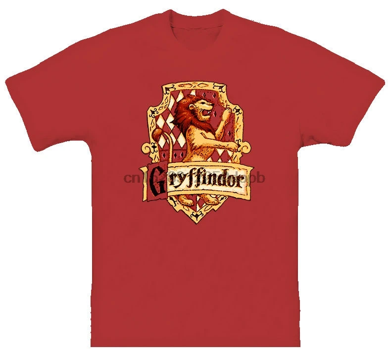 

Magic Boy Gryffindor Crest Man Print T-Shirt Hipster Top Tee Mens T Shirts Fashion 2017 Clothing Short Sleeve T Shirt Men