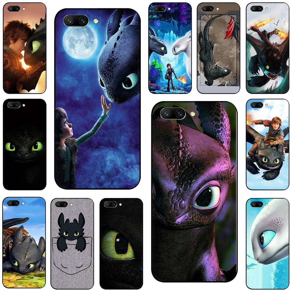 

Toothless dragon Soft TPU Case for Huawei Honor 10 8 9 Lite 6A 7A Pro 7c 7x 8c 8x Nova 3 3i Y5 Y9 Y6 Y7 Prime