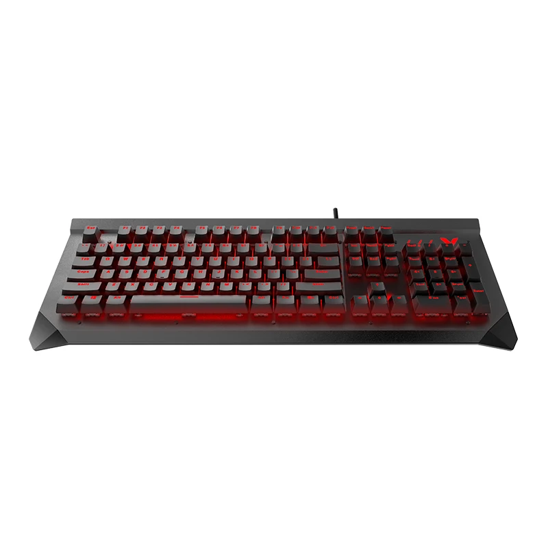 Механическая игровая клавиатура с подсветкой RAPOO V750 для геймеров проводная dota2 LOL