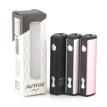 

Original Vape Mod Justfog Q16 Battery Vape Pen Box Mod 900mah Battery Electronic Cigarette Mod Li-ion Battery J EASY 9 VV