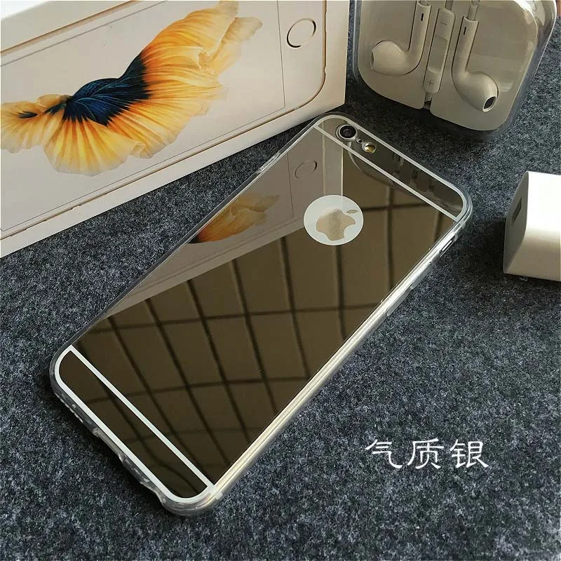 Jiban телефон В виде ракушки для Apple iPhone 7 8 Plus x покрытие корпуса зеркало защитный