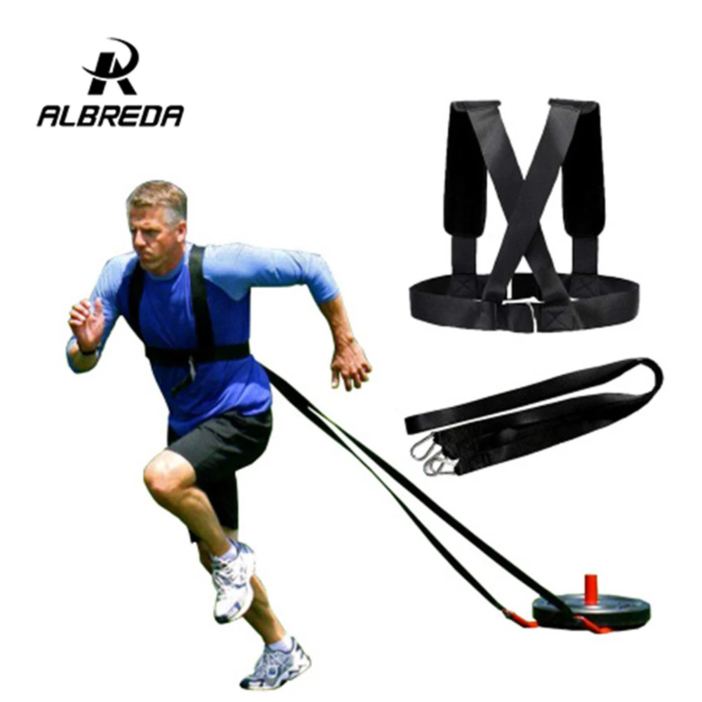 

Resistance Bands Weight Bearing Shoulder Strap for Resistance Training Running Speed Exercise Workout Expander Fitness Band