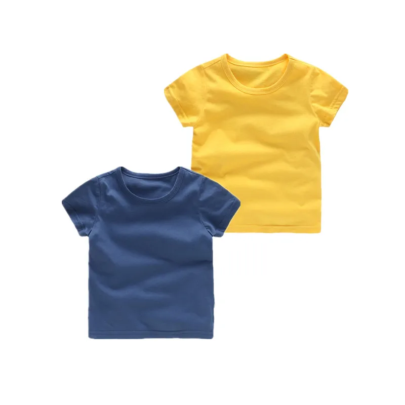 Vidmid детские для мальчиков, Детская футболка для девочек Хлопковые Топы с коротким рукавом для мальчиков детские носки леденцовых цветов Одежда для маленьких мальчиков топы для девочек, футболки, 4018 - Цвет: as photo