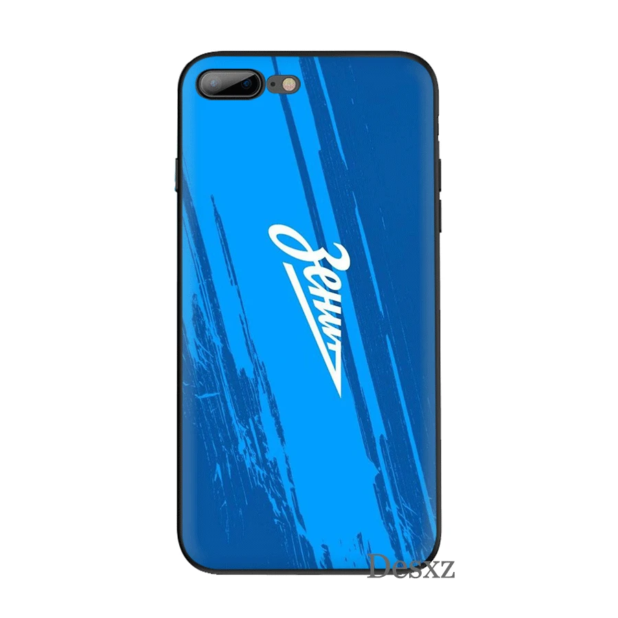 Силиконовый ТПУ чехол для телефона Zenit St petersber для iPhone 11 Pro X XS Max XR iPhone 6 6s 7 8 Plus 5 5S SE защитный чехол