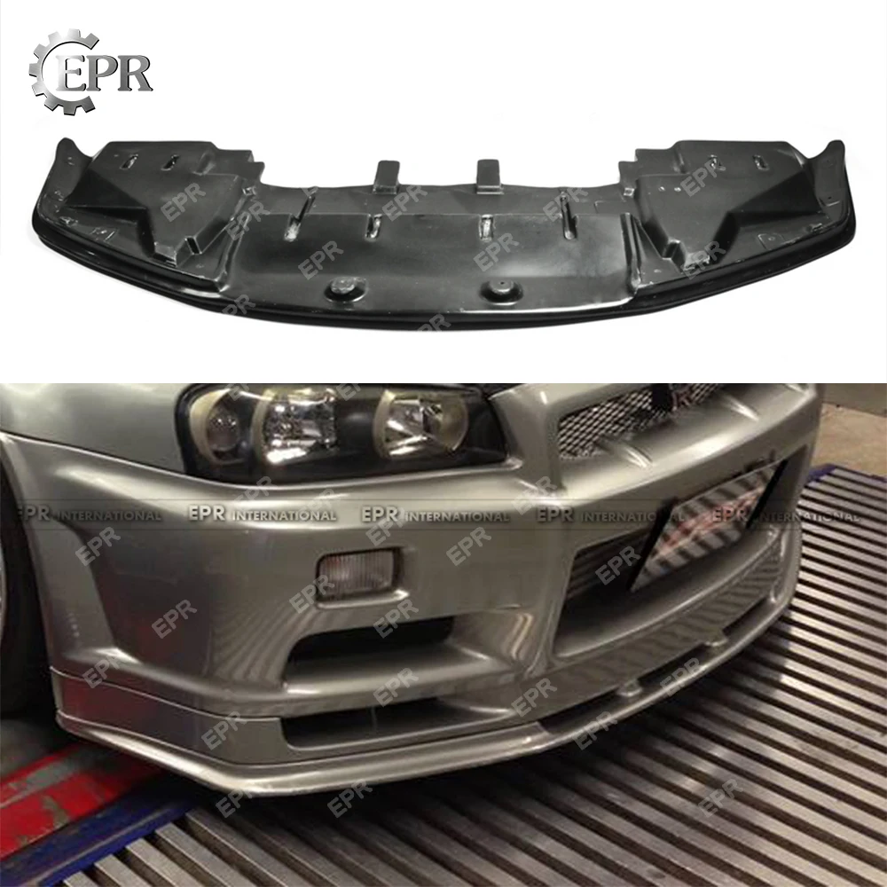 Для Nissan Skyline R34 GTR FRP стекловолокно OEM комплект передней части корпуса для