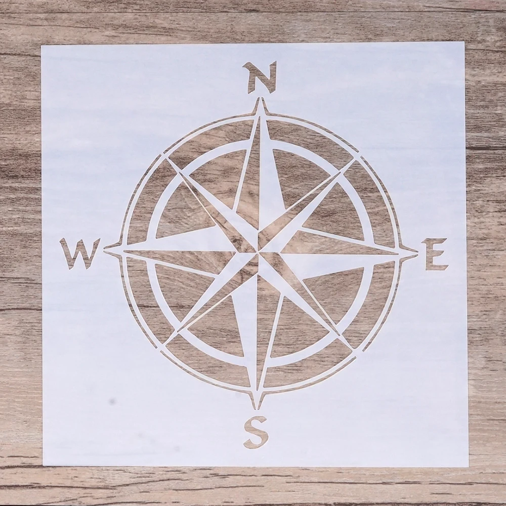 

13 cm DIY Craft Layering Compass Stencil For Painting Scrapbooking Stamping Album Decorative Embossing Paper Cards Halloween Hat