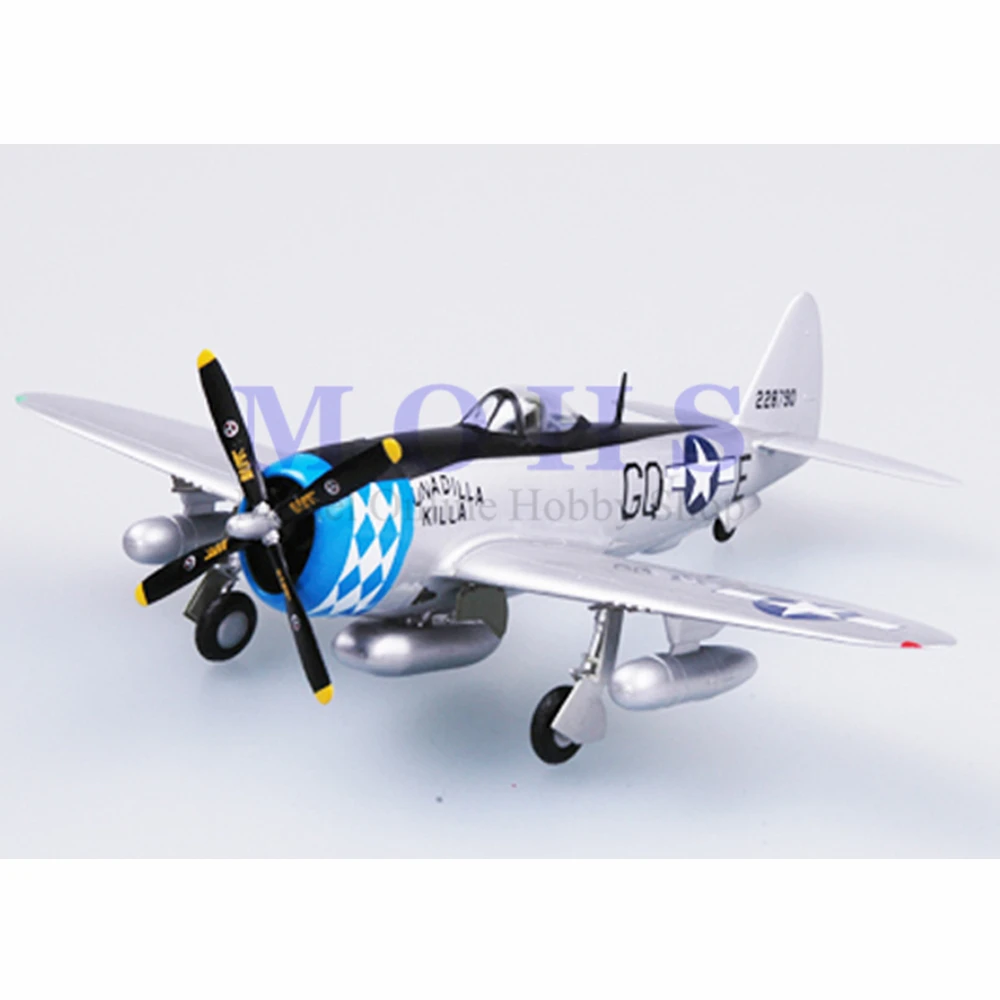 Модель EASY MODEL 37289 1/72 собранная модель масштаб готовая самолета WW II самолет Warbird P47D