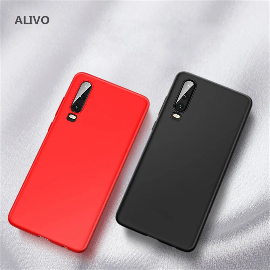 For Huawei P30 Pro Case Ultra-thin Soft Silicone TPU Matte Shockproof Phone Lite Shell Cover |