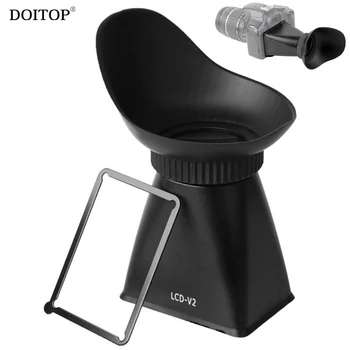 DOITOP V1-V6 LCD Viewfinder Magnifier Eyecup Lens Hood for Canon 600D 60D 550D 5D MARK III nikon D90 LCD viewfinder LCD-V1 to V6