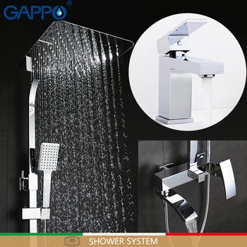 

GAPPO bathtub faucet shower system mixer tap chrome waterfall Bathroom faucets
