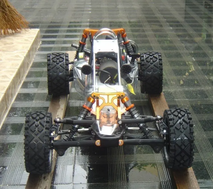 

29cc metal head baja + DDM pipe + metal roll cage + metal Rear shock brace
