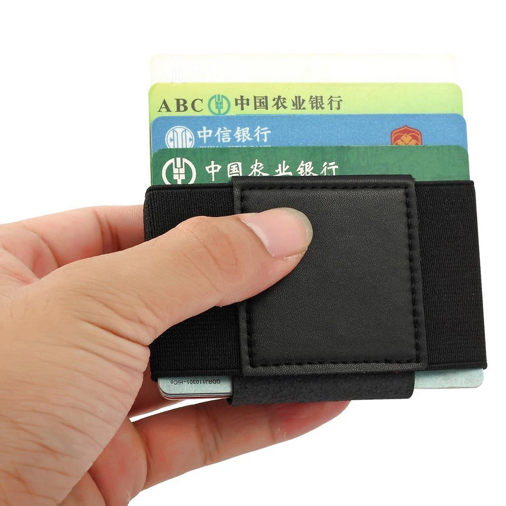 Мужской кошелек тонкий из натуральной кожи короткий|carteira fashion|short walletbusiness wallet |
