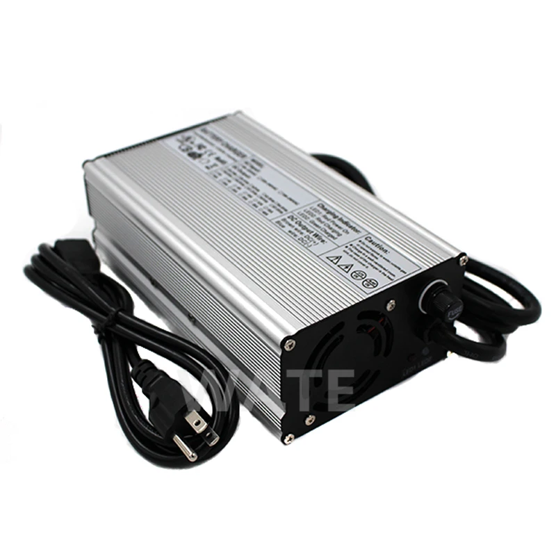 14.6V 23A Lifepo4 Lithium Battery Charger For 12V Battery Pack Ebike Electric Bike Aluminum Case 14.6V 23A Lifepo4 Lithium Battery Charger For 12V Battery Pack Ebike Electric Bike Aluminum Case