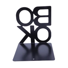 Алфавит формы металлические железные книгодержатели поддержка держатель настольные подставки для книг