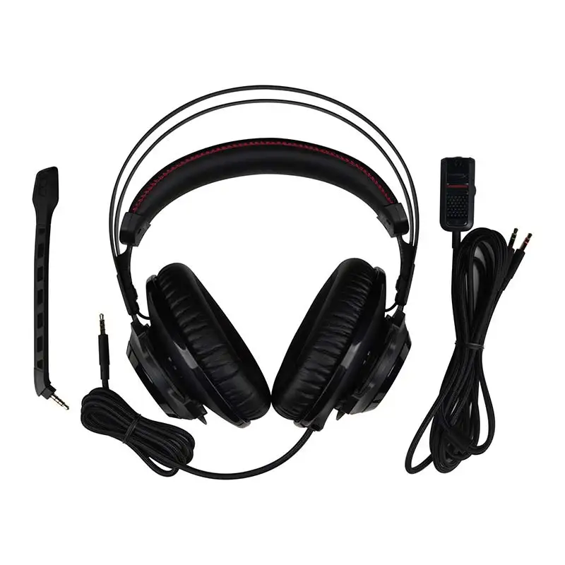 Игровая Проводная гарнитура kingston HyperX Cloud Revolver S со съемным микрофоном, игровая музыка, MP3 DJ PS4, наушники 3,5 мм для ПК