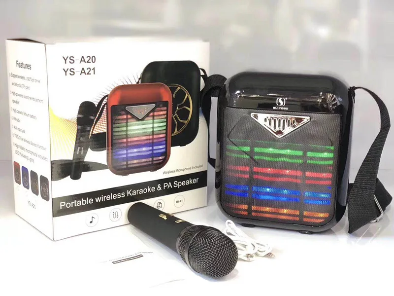 portable wireless karaoke & pa speaker