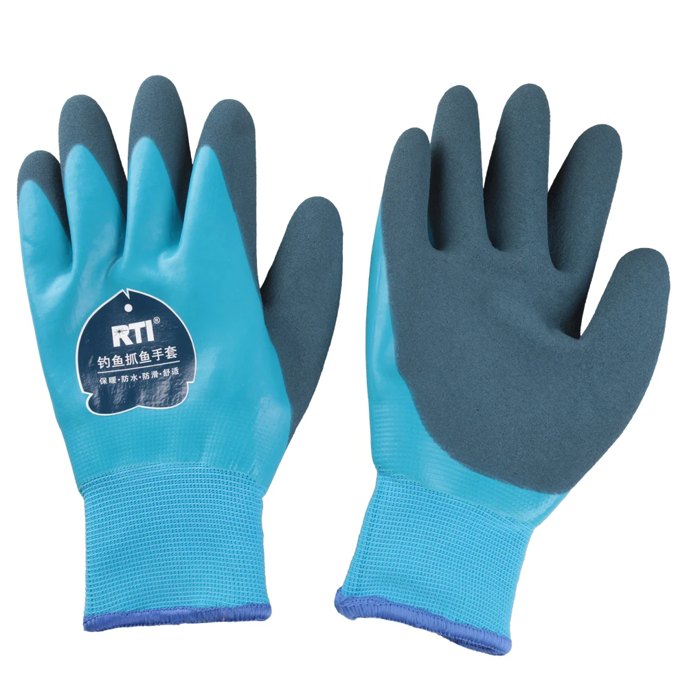 

RTI Winter Warm Fishing Gloves Waterproof Full Finger Anti-slip Neoprene Fishing Glove for Outdoor Sports Riding Hiking Hunting