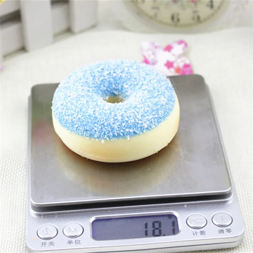 Squishy Squeeze Soft Colourful Doughnut Toy Stress Reliever Scented Slow Rising Relief Cute Antistress Decompression Toys Gift