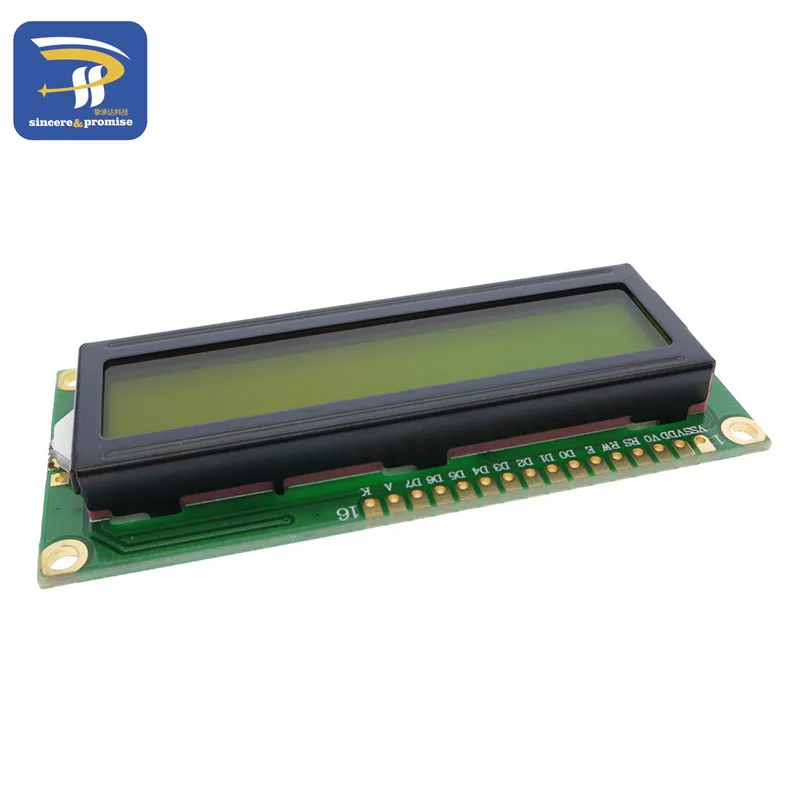 LCD1602 PCF8574T PCF8574 IIC/igc/интерфейс 16x2 символ ЖК-дисплей модуль 1602 5 В синий/желтый зеленый экран для Arduino DIY