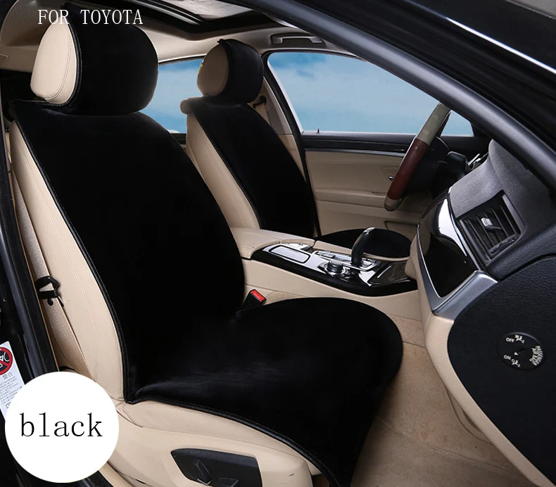 OUZHI keep warm plush car seat cover for TOYOTA corolla camry rav4