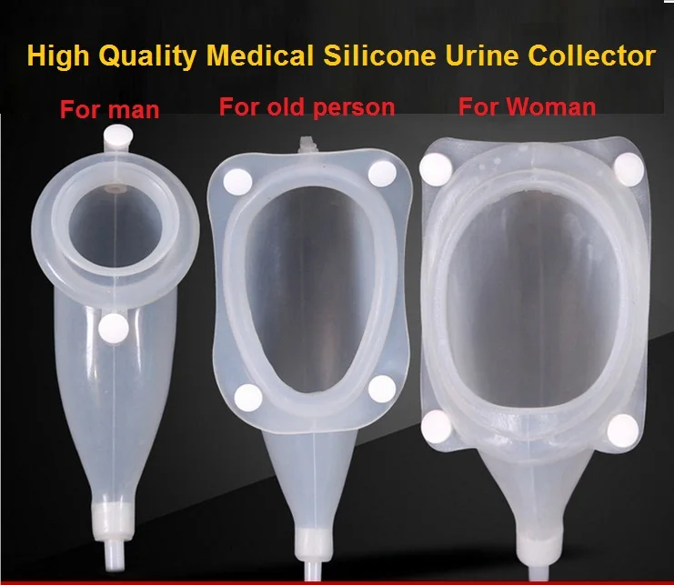 free shipping female/male urine bag urine collection set with special