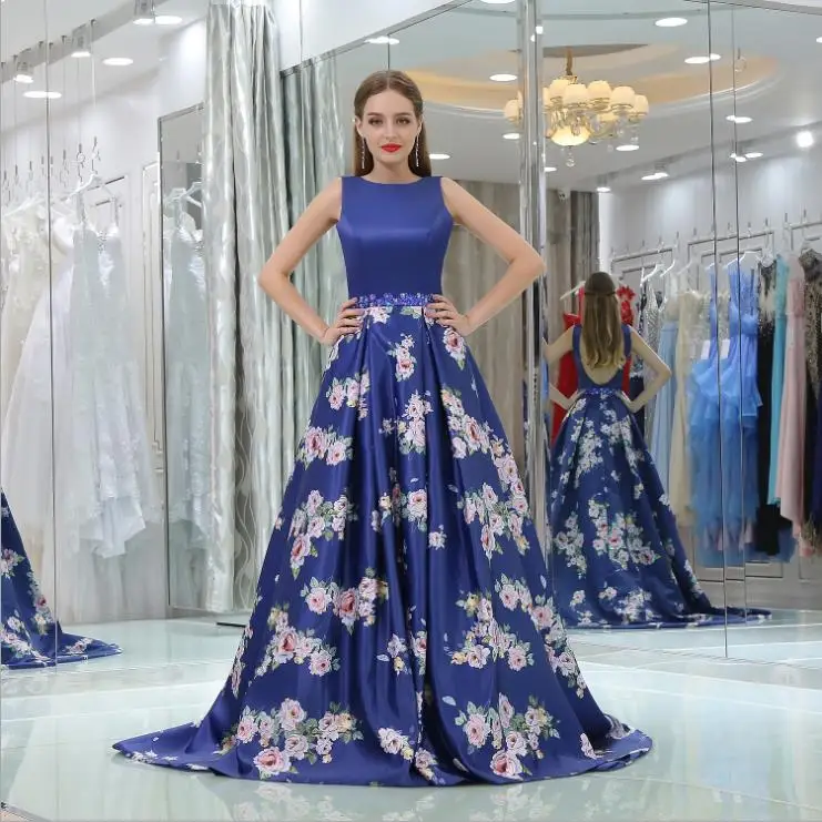 floral print wedding guest dress