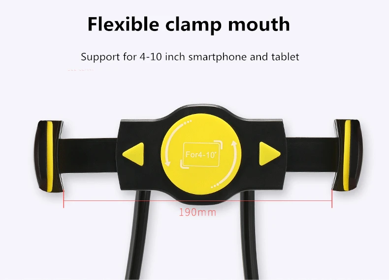Remax ленивый кронштейн вращения гибкий держатель для телефона 360 градусов гибкий шейный подвешивание с Shcokproof для iPhone xiaomi tablet