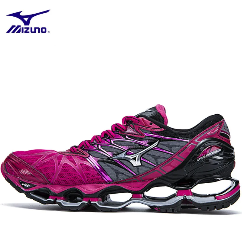 Оригинальный Mizuno Wave Prophecy 7 Professional Мужская обувь 5 цветов Штангетки кроссовки дышащие Бег для Homem Sapatos - изображение