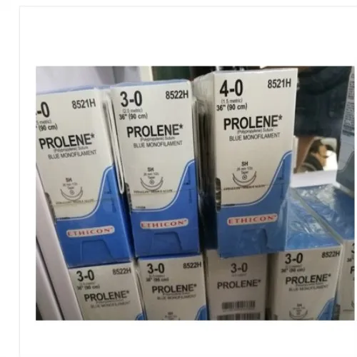 For American Johnson Prolene Polypropylene non-absorbable suture Tendon line W8304 7-0 W8003T 6-0 W8521H 4-0 W8522H 3-0 1 box