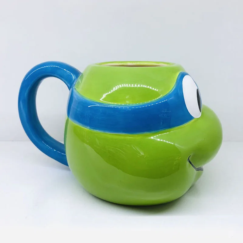 Креативный 3D мутант ниндзя черепашки кофейная кружка керамическая чайные чашки, кружки мультфильм 400 мл чашка для питья лучший подарок для друзей