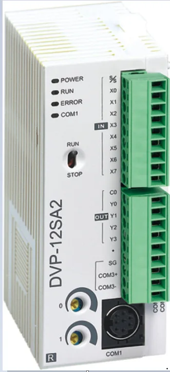 DVP12SA211T Delta SA2 Series Advanced PLC DI 8 DO 4 Transistor 24VDC new in box dvp08sp11t delta s series plc digital module di 4 do 4 transistor new in box