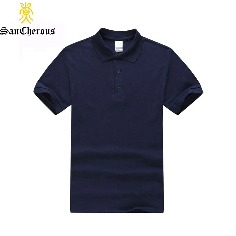 

2019 New Arrival 100% Cotton Turn Down Collar Short Sleeve Men T-Shirt 13 Colors Casual Summer Men T-Shirt Size XS-2XL