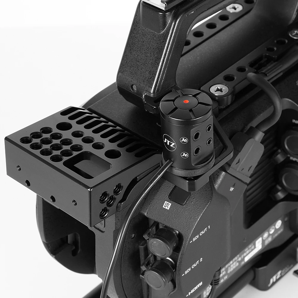 Jtz dp30カメラベースプレートショルダーサポートリグ15mmロッドキット (sony fs7 PXW-FS7用)