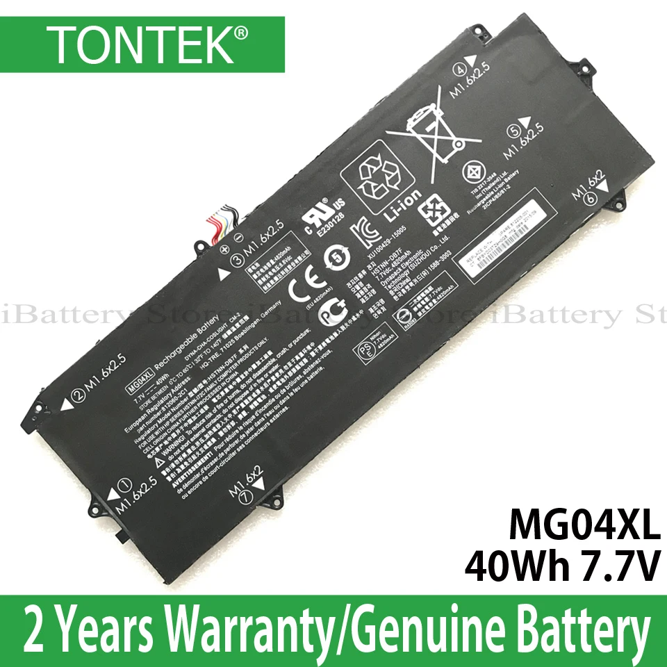 Оригинальный аккумулятор MG04XL для HP Elite X2 1012 G1 N4E58AV N4E64AV V9D46PA HSTNN-DB7F 812060-2B1 812060-2C1 |